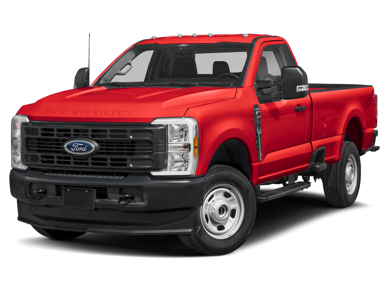 2024 Ford F-350SD XL in Race Red — front three-quarter view