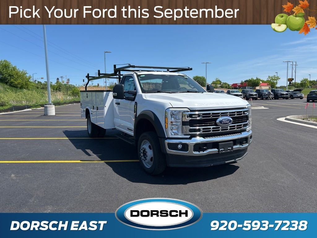 2025 Ford F-550SD — rear three-quarter view