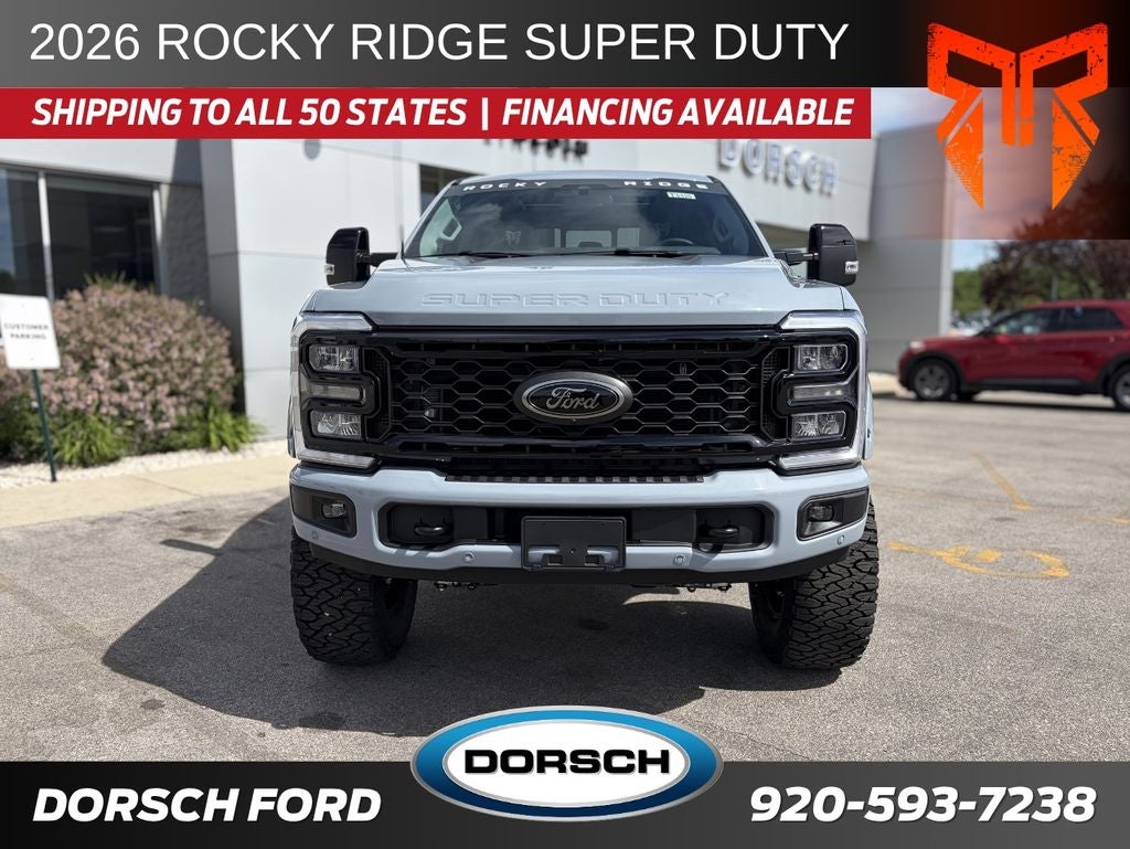 2026 Ford F-250SD — rear three-quarter view