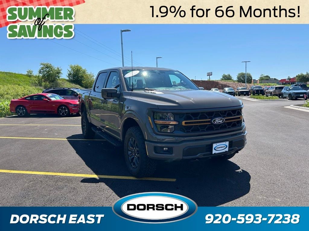 2026 Ford F-150 — rear three-quarter view