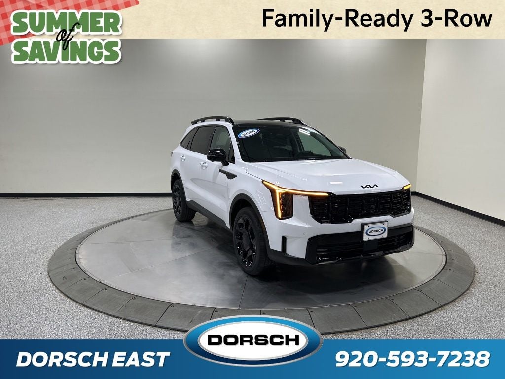 2026 Kia Sorento — rear three-quarter view