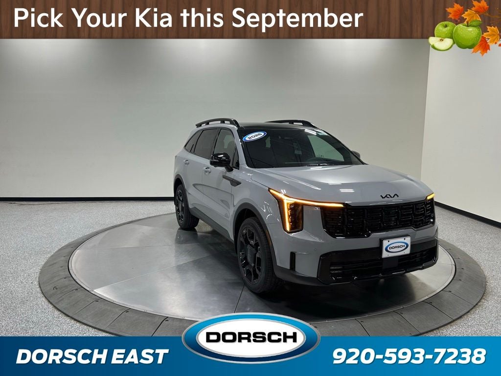 2026 Kia Sorento — rear three-quarter view