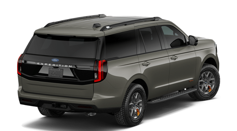 2027 Ford Expedition — rear three-quarter view