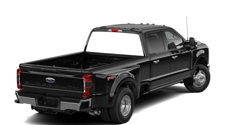 2026 Ford Super Duty — rear three-quarter view