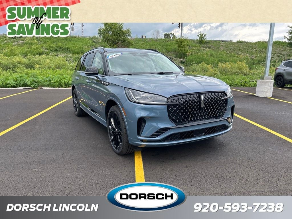 2026 Lincoln Aviator — rear three-quarter view