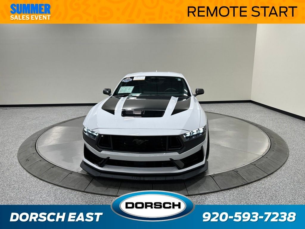 2024 Ford Mustang — rear three-quarter view