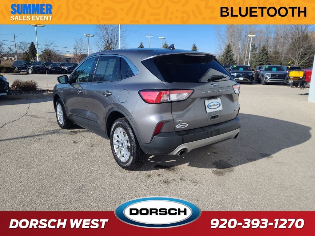 2022 Ford Escape — rear three-quarter view